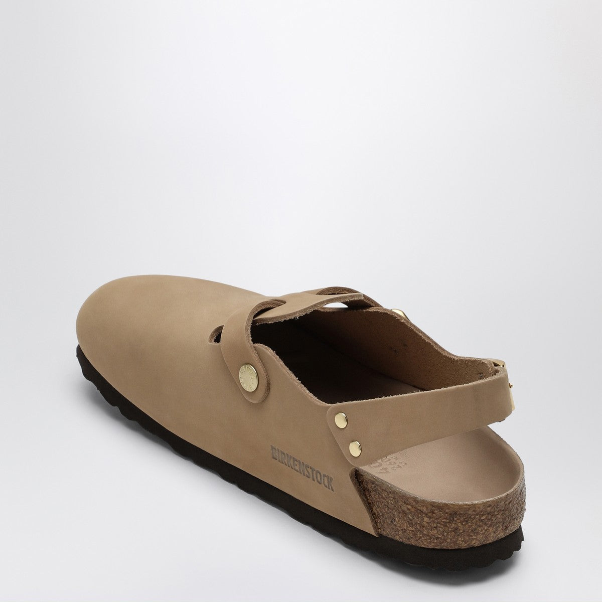 Birkenstock Sand coloured suede Tokyo slipper