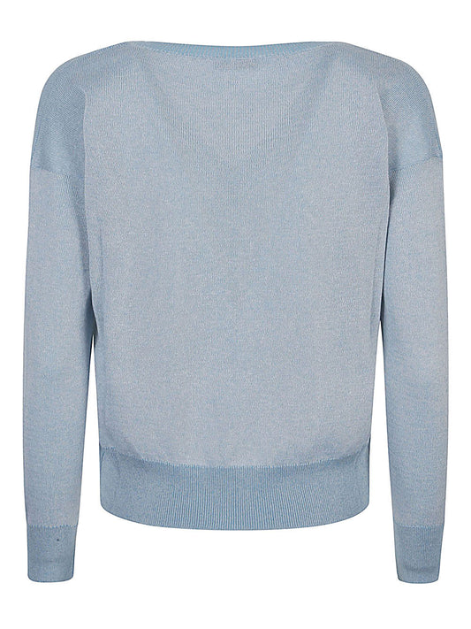 كنزات أساسية زرقاء فاتحة