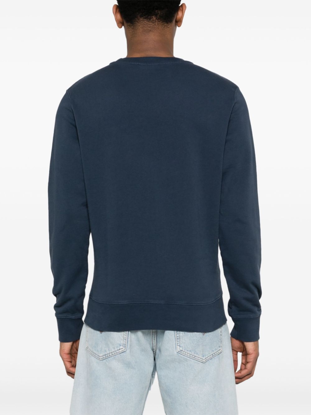 بلوفرات مايزون كيتسونيه MAISON KITSUNE' زرقاء