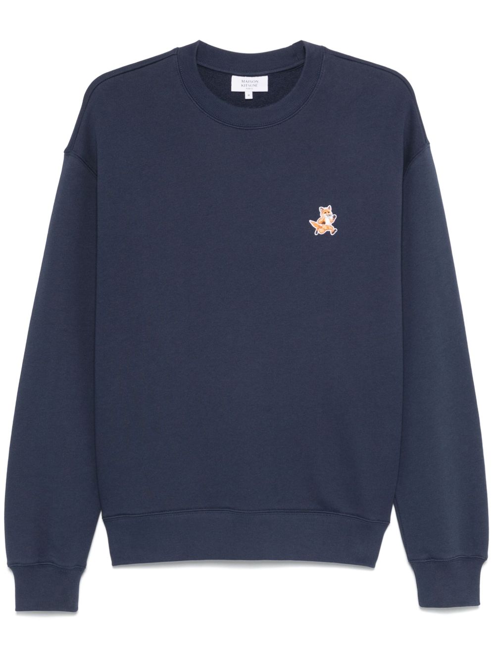 تيشيرت قطني من Maison Kitsuné مزين بنقشة ثعلب من Maison Kitsune