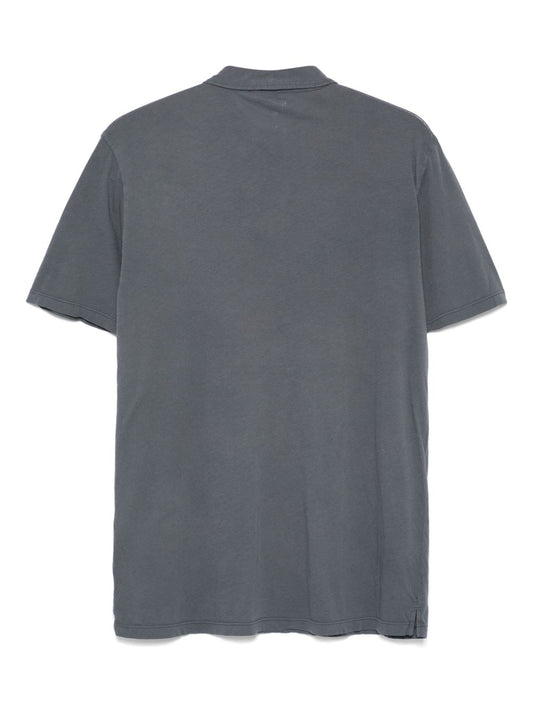 تيشيرت بولو هارتفورد الخفيف باللون الأزرق الفولاذي