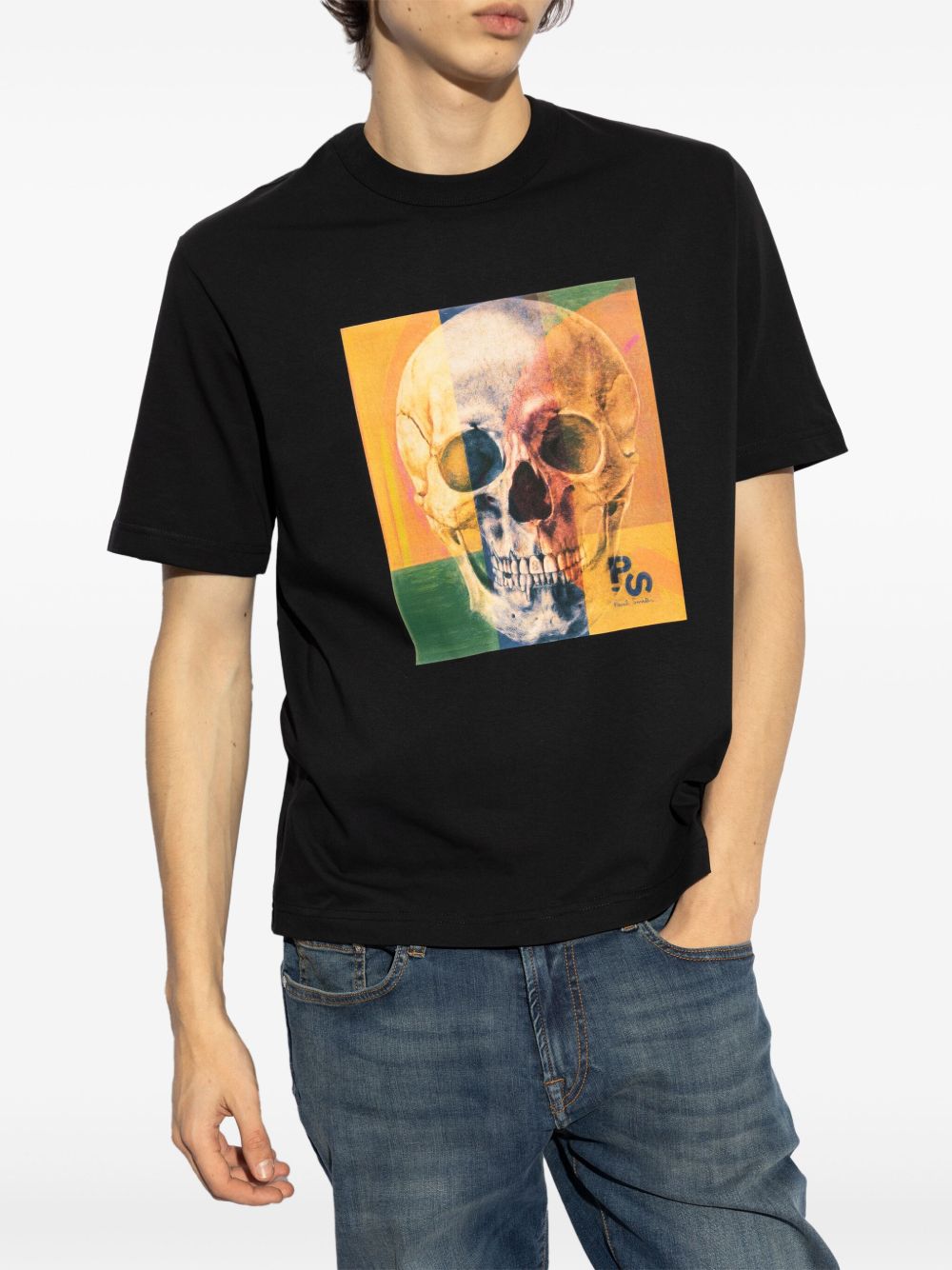 تيشيرتات وبولو PS By Paul Smith باللون الأسود