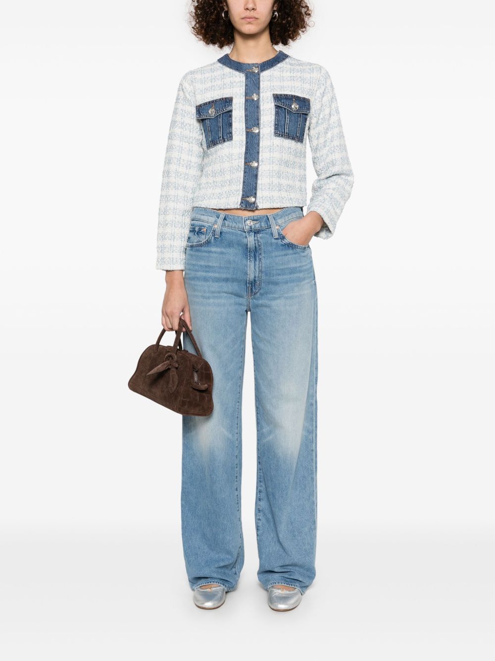 جينز أزرق فاتح من Mother Jeans