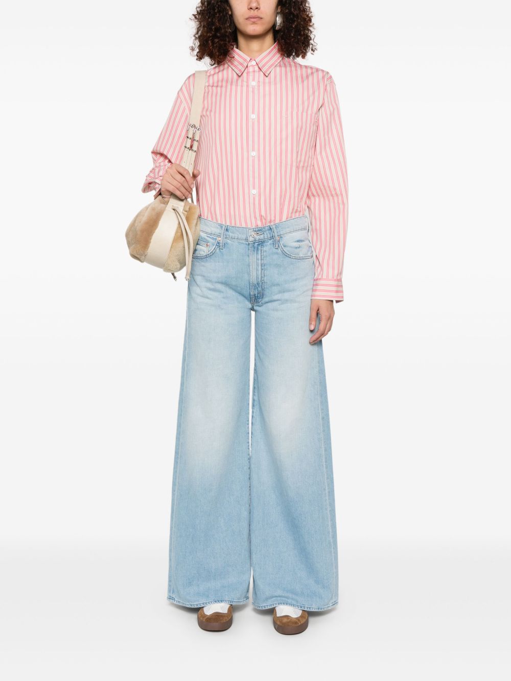 جينز أزرق فاتح من Mother Jeans