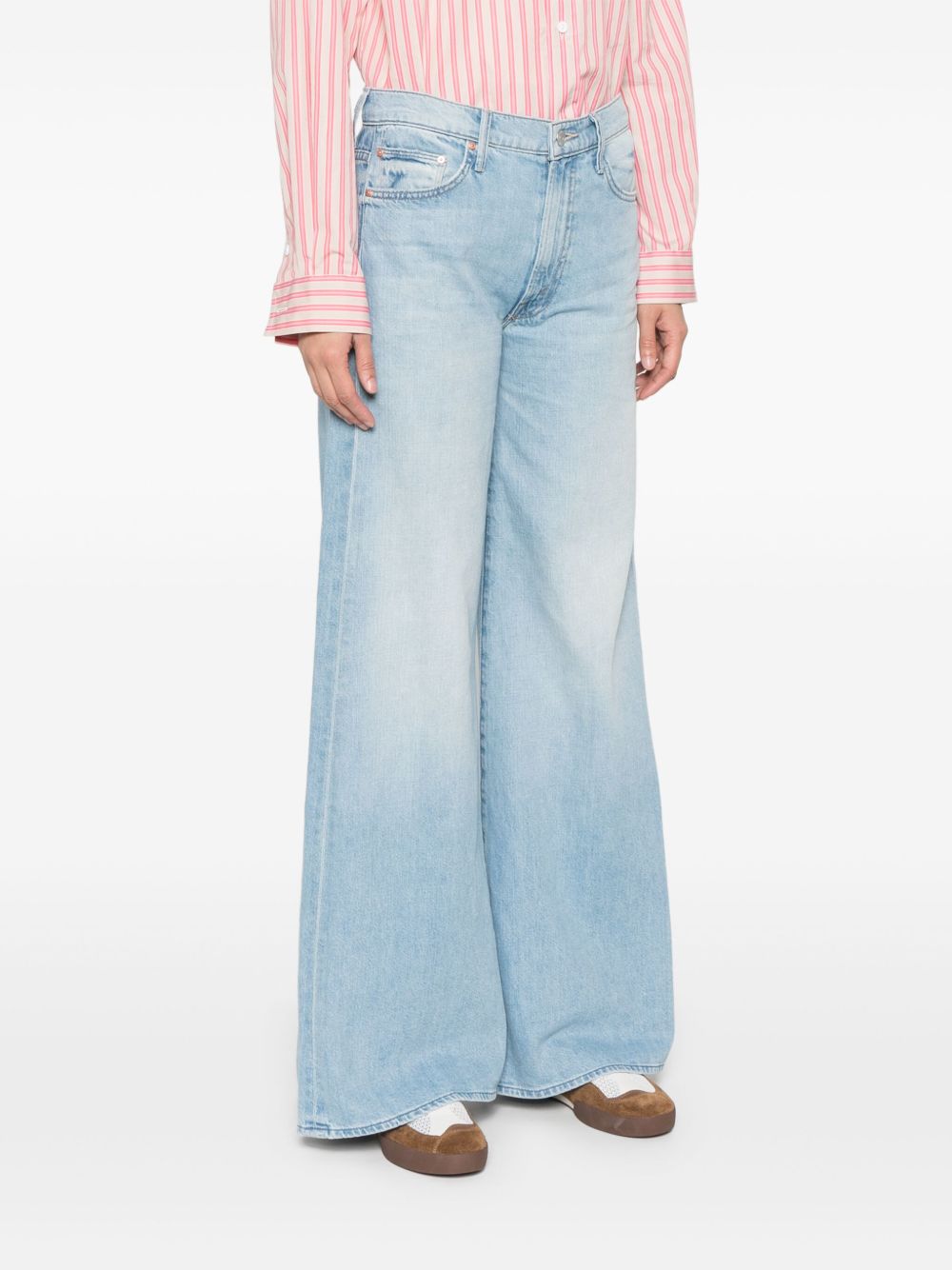 جينز أزرق فاتح من Mother Jeans