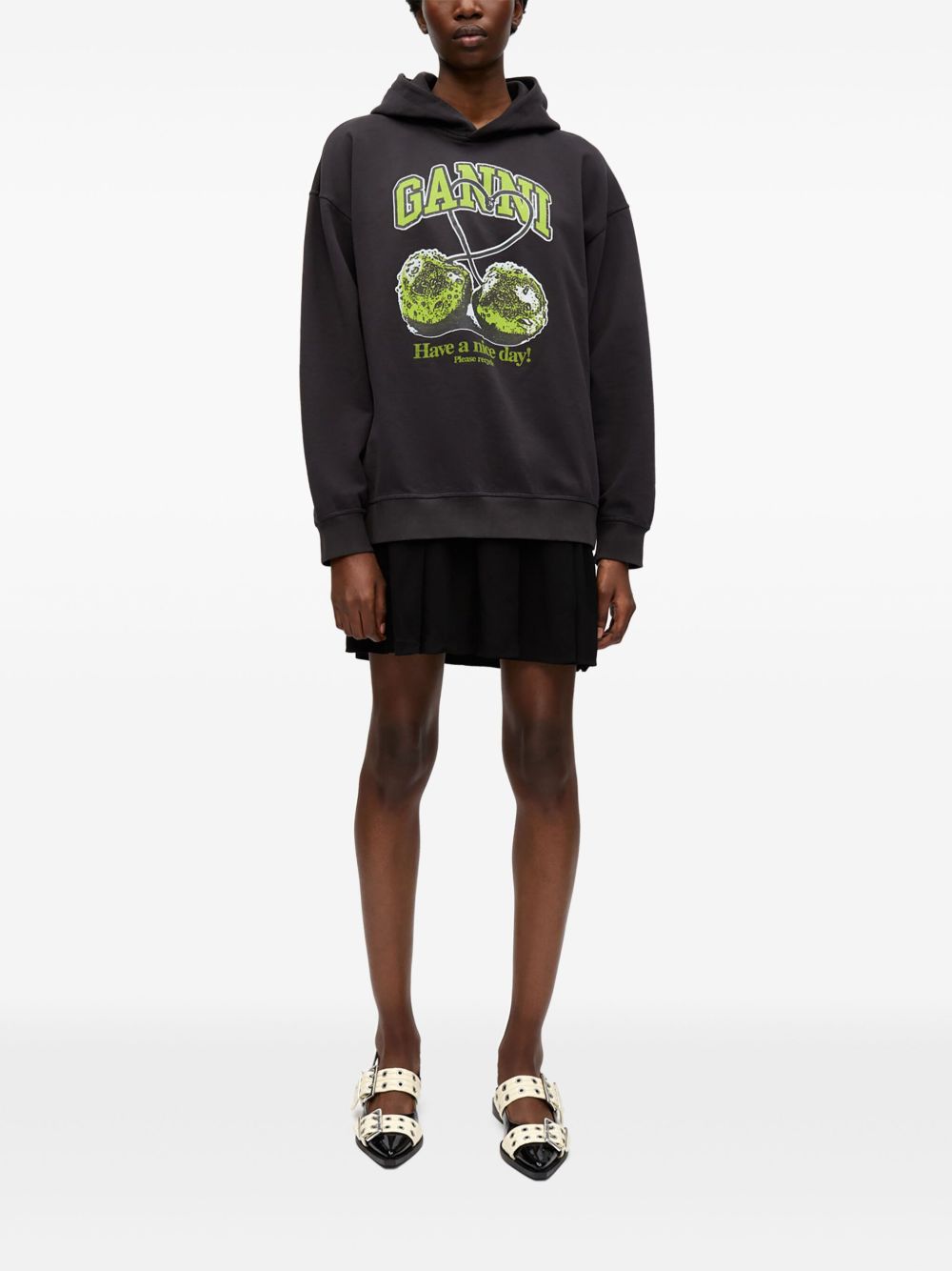 حياكة غاني رمادية