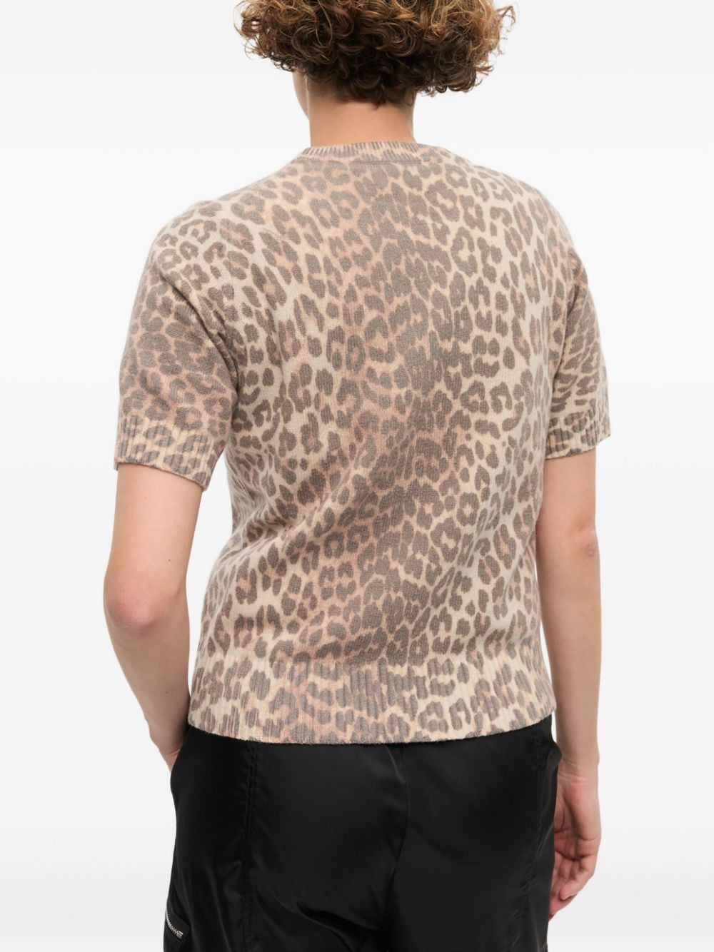 GANNI T-shirts and Polos Brown