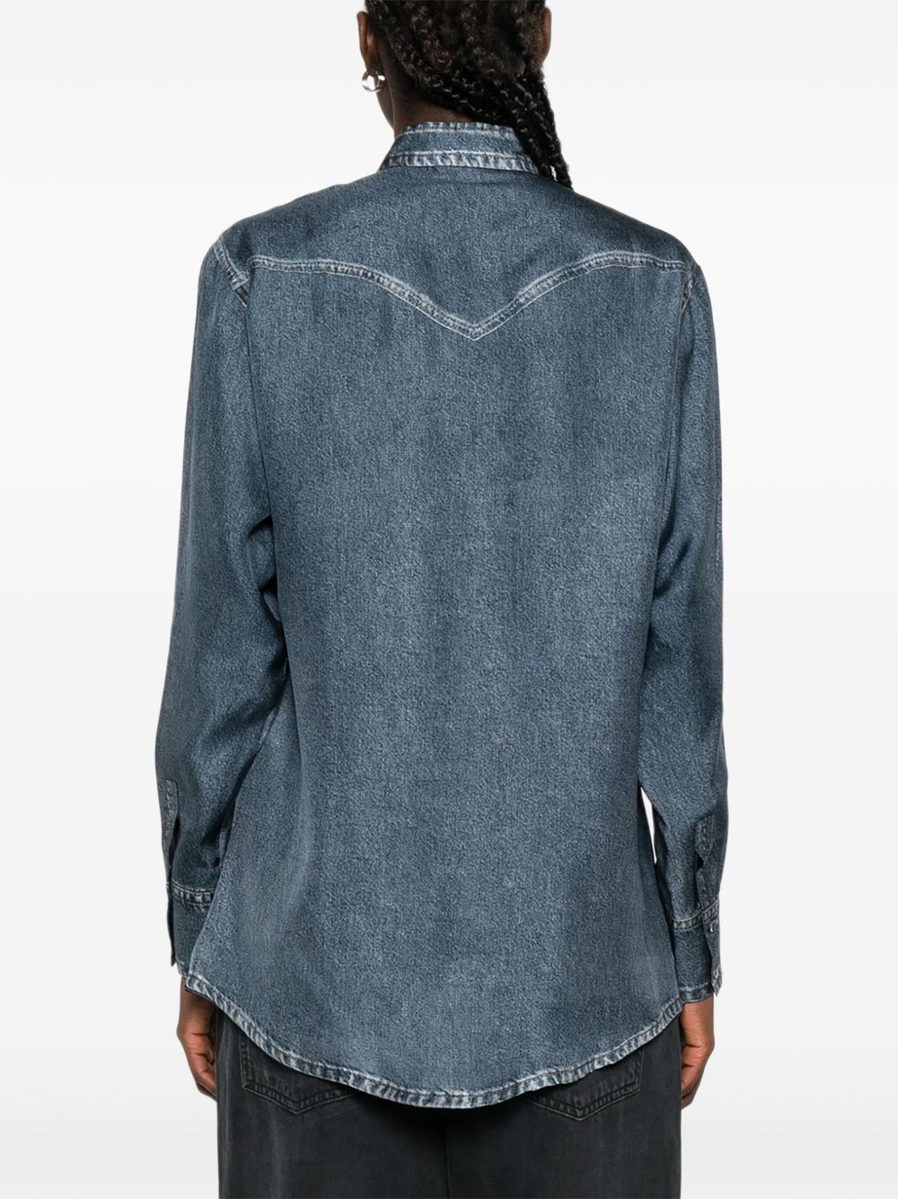 Pierre Louis Mascia Shirts Blue