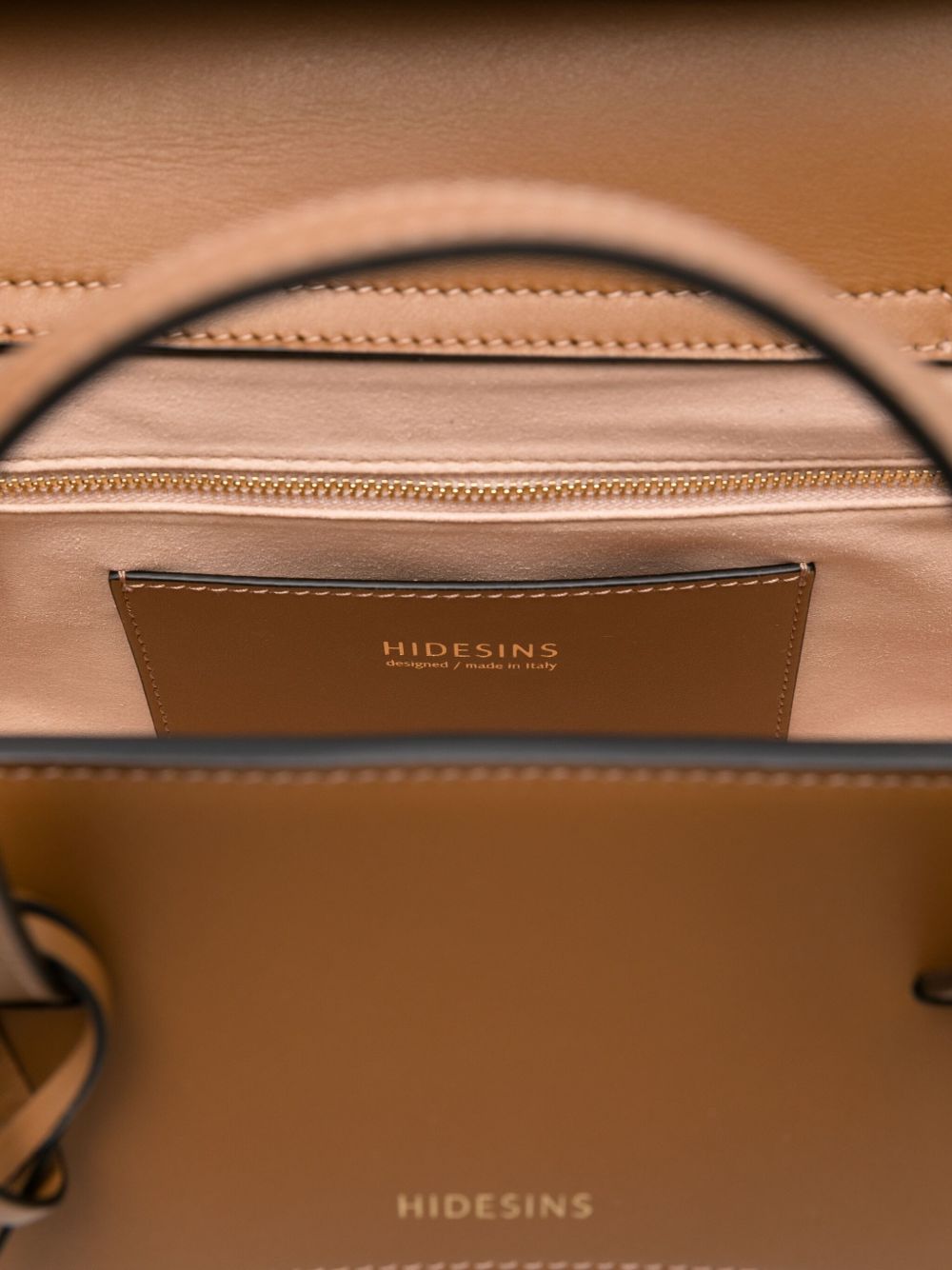 HIDESINS Flap M Caramel shoulder bag