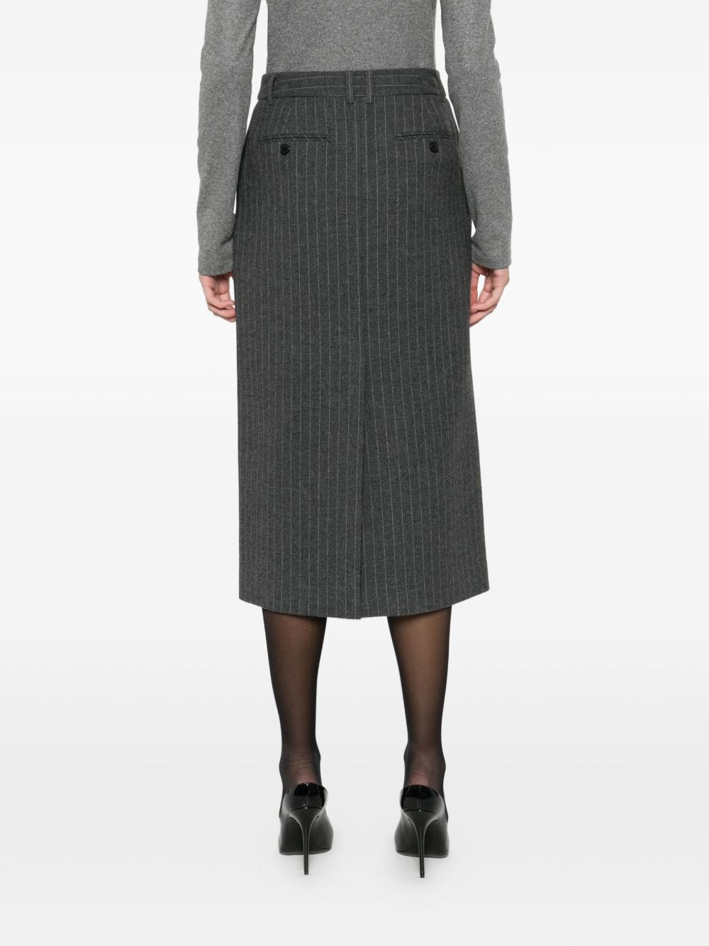 تنورة دانست رمادية