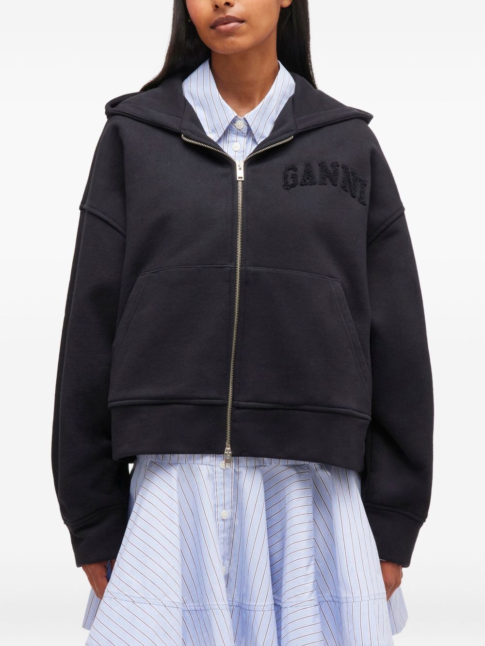 GANNI Sweaters Black