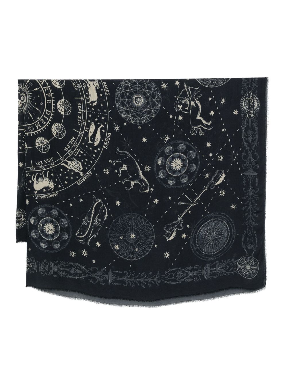 Faliero Sarti Scarfs Grey
