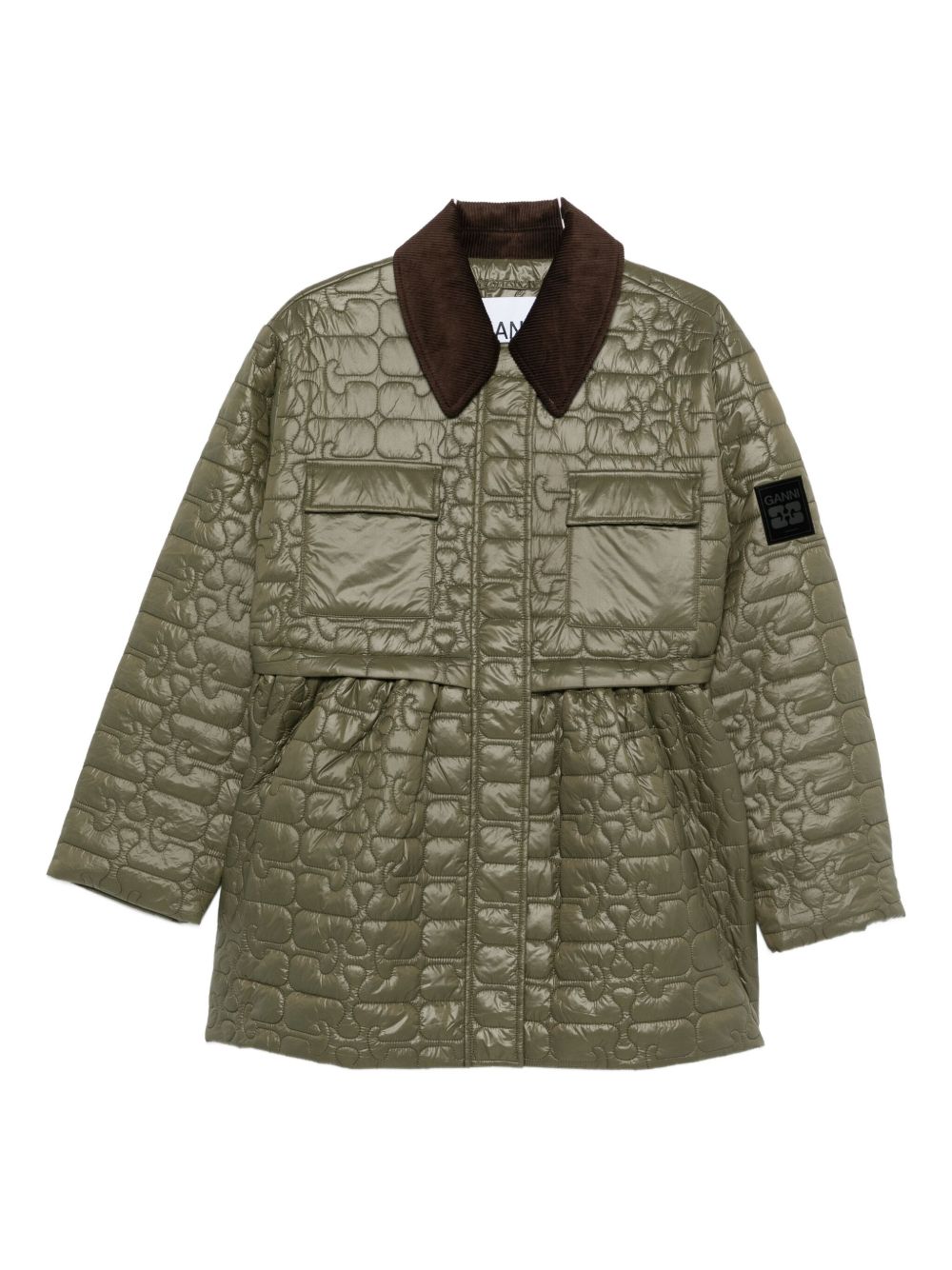 GANNI Jackets Green