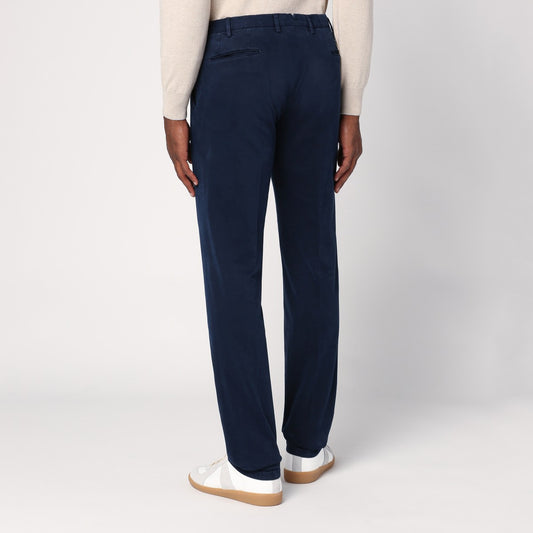 Santaniello Blue cotton trousers