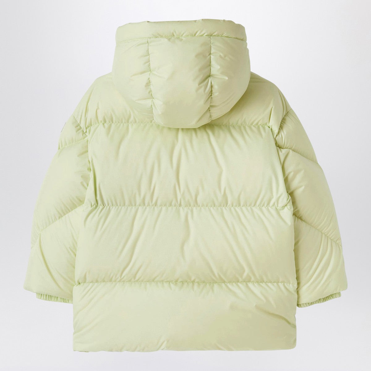 Il Gufo Long down jacket with hood yellow