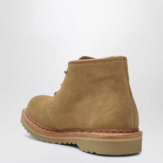 Our Legacy Beige suede chukka boots