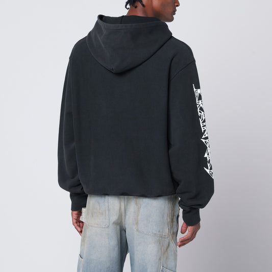 Brain Dead Faded black Neuro Free Association sweatshirt