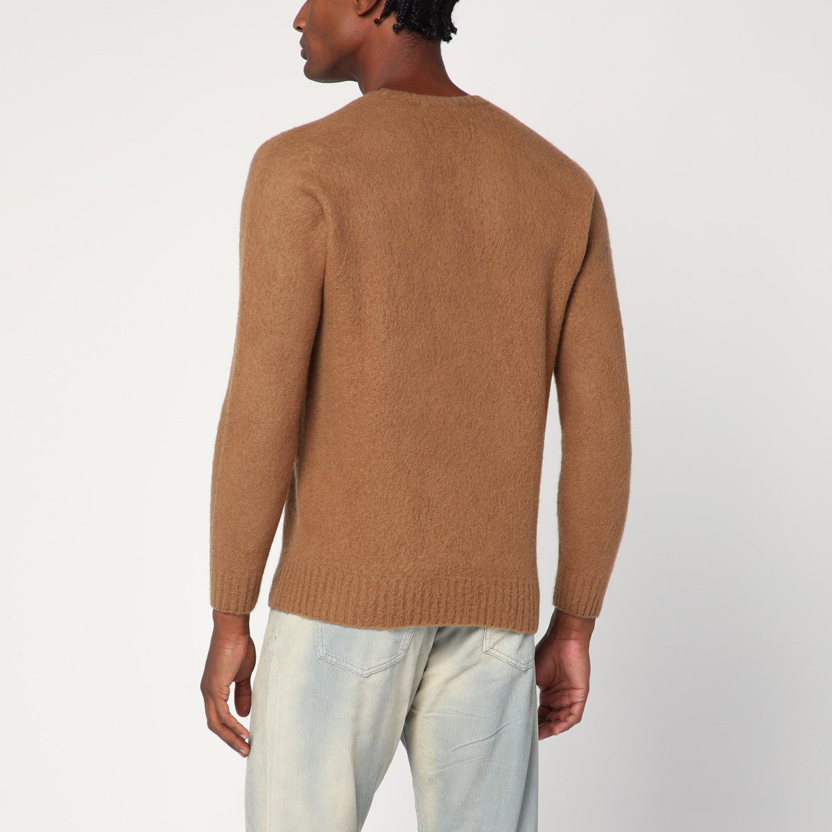 Drumohr Light brown lambswool sweater