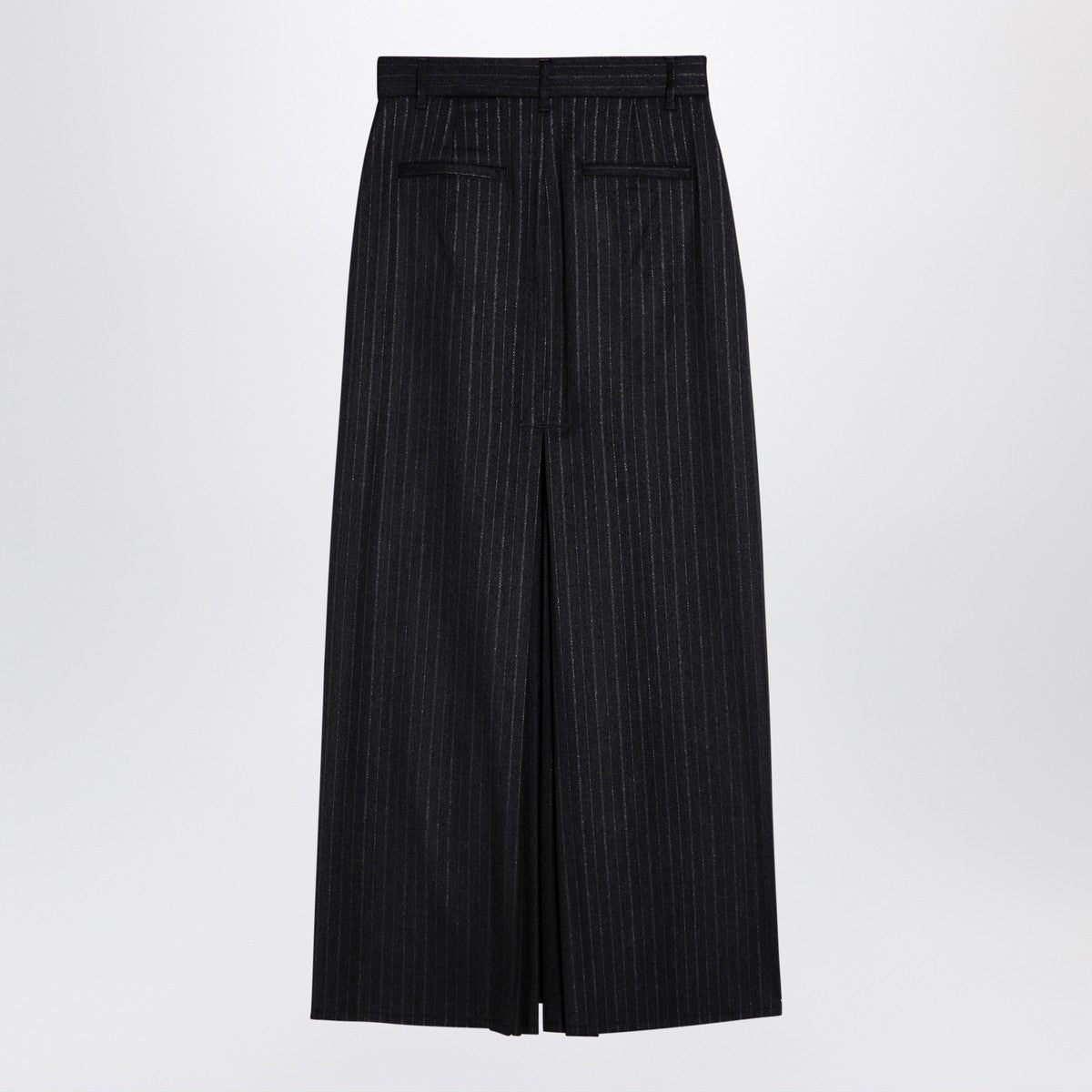 DEPARTMENT 5 Grey pinstripe wool-blend skirt