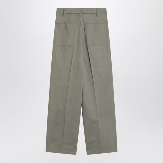 DEPARTMENT 5 Sage green cotton trousers