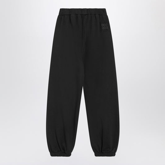 Douuod Jogging trousers in black cotton