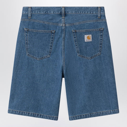 Carhartt WIP Landon blue denim shorts