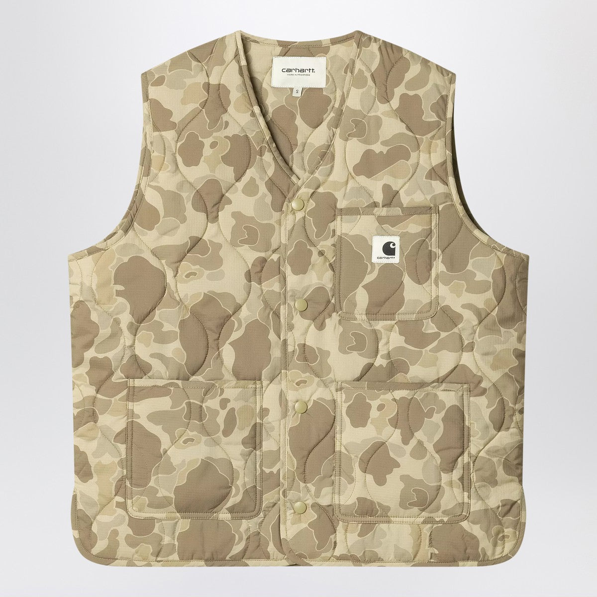Carhartt WIP W'' Skyler Vest Camo Duck Desert