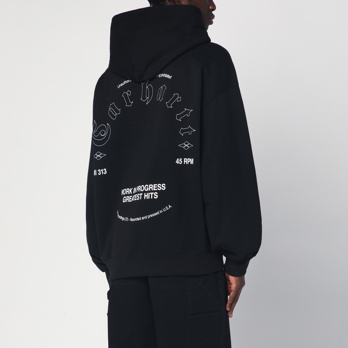 Carhartt WIP Hooded Greatest Hits Black Sweat