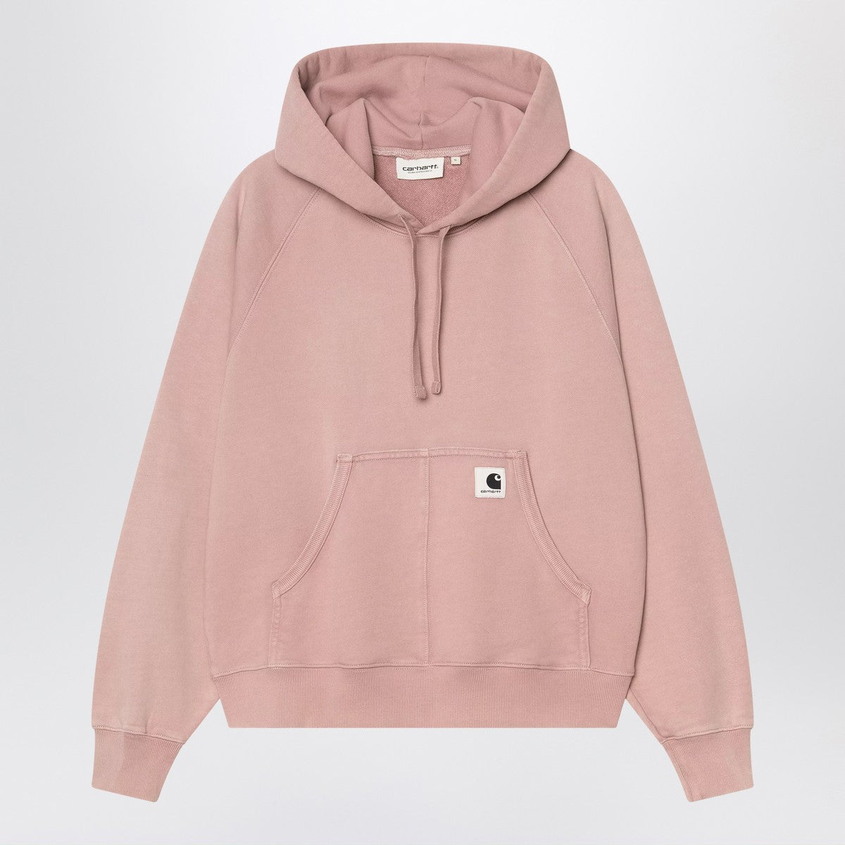 Carhartt WIP Hooded Hudson Sweatshirt in Daphne colour