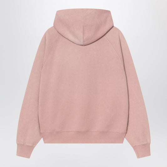 Carhartt WIP Hooded Hudson Sweatshirt in Daphne colour