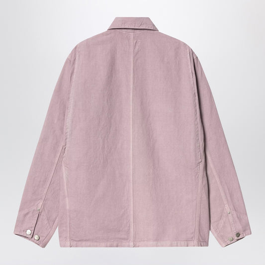 Carhartt WIP Walter Chore Coat Pink Fog