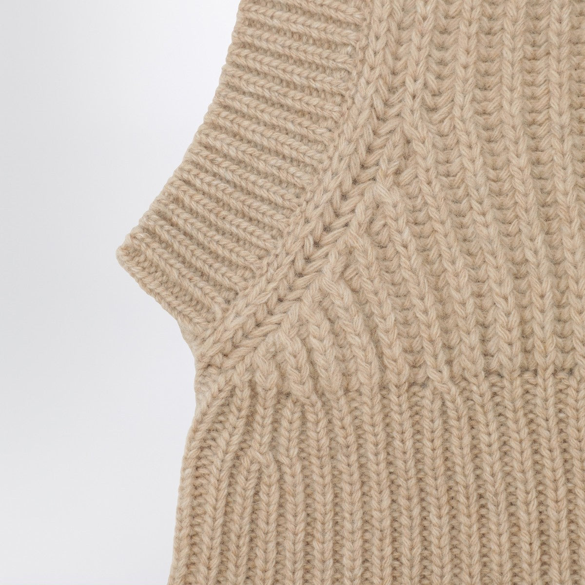 IVY OAK Camel wool balaclava