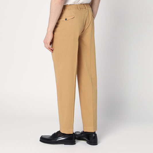 Santaniello Beige cotton trousers