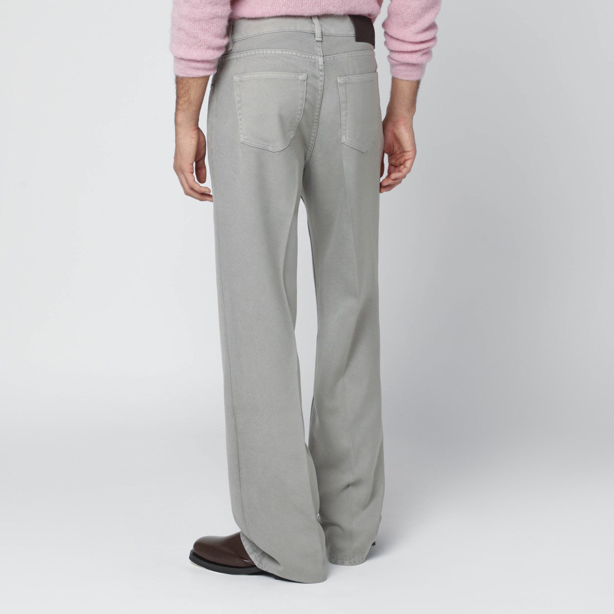 Our Legacy Light grey trousers in Japanese polyester