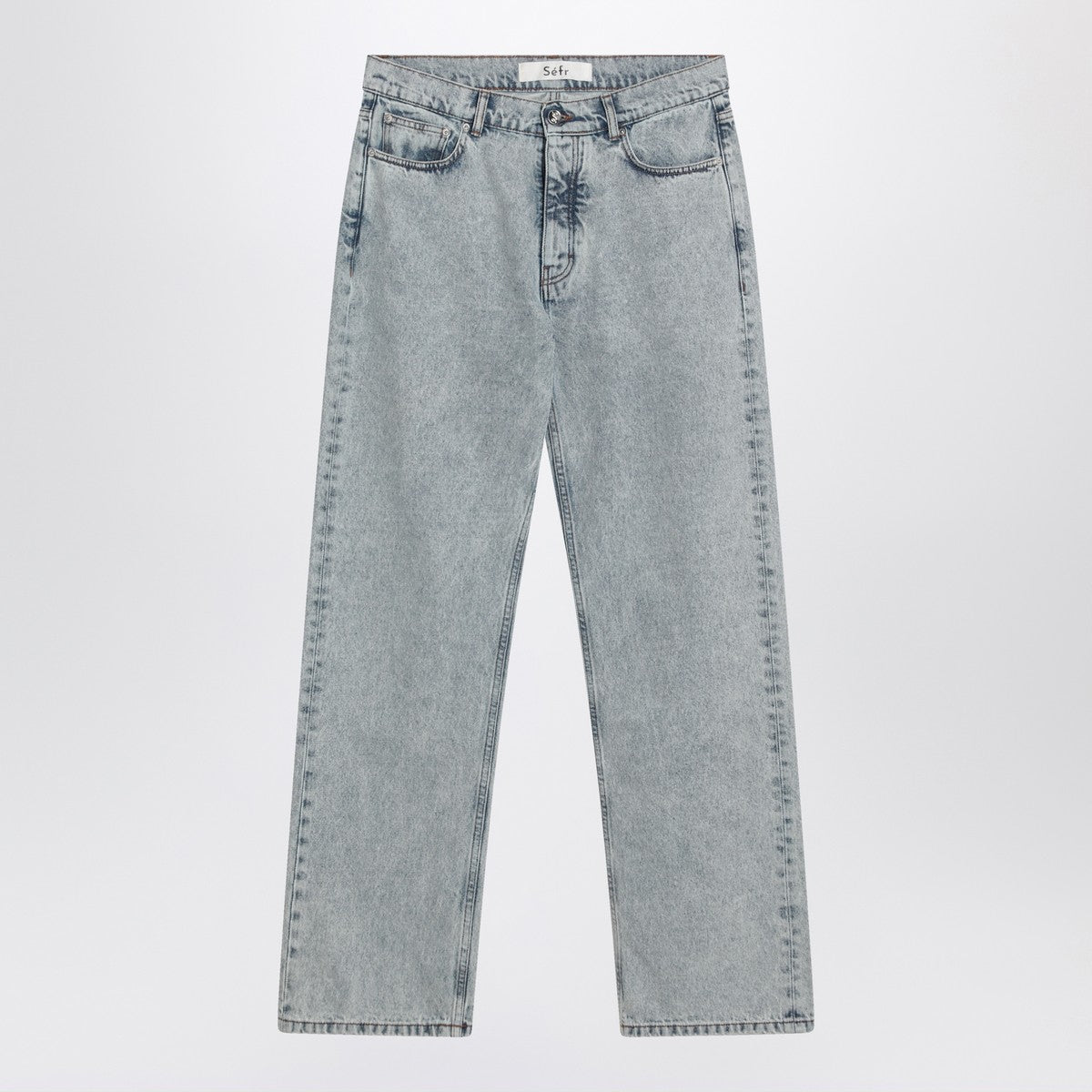 Séfr Light blue distressed jeans