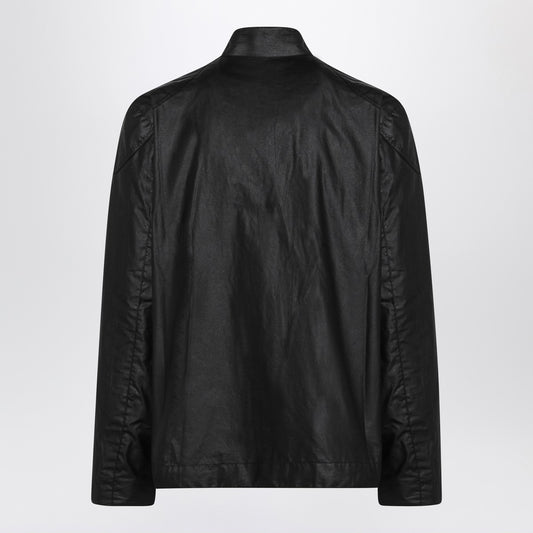 Barbour Black waxed International jacket