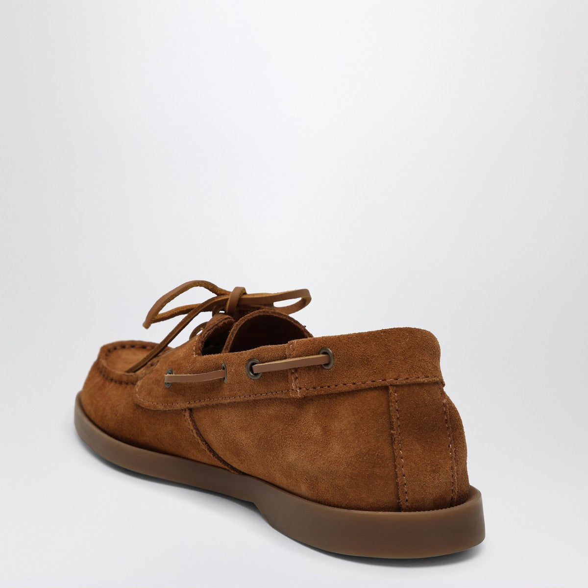 Manebí Brown suede boat shoes