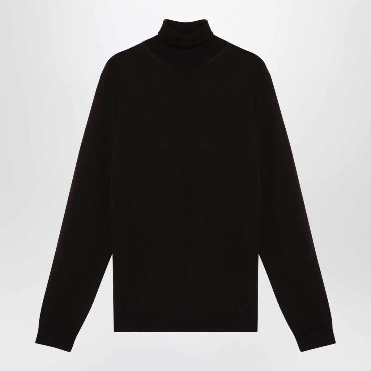 Roberto Collina Ebony merino wool turtleneck sweater