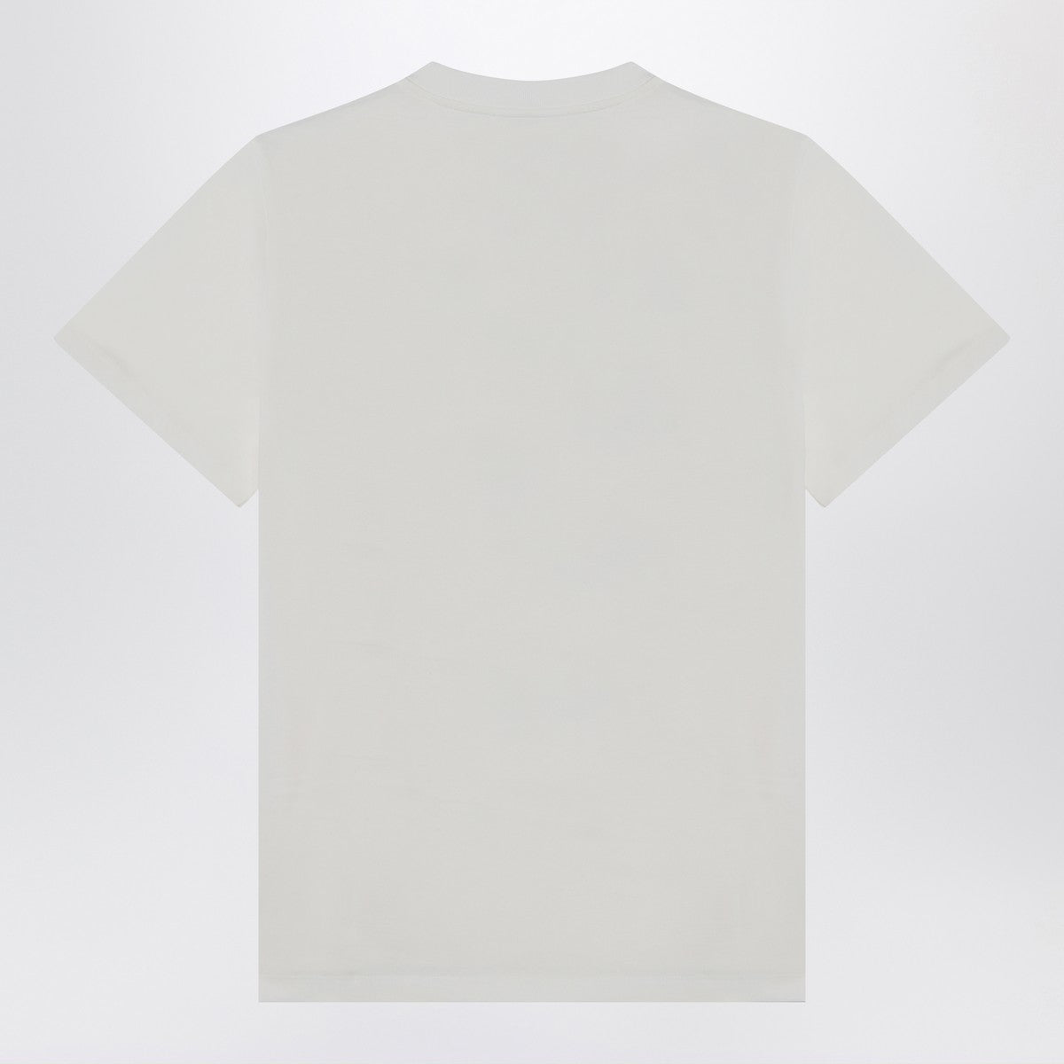 GANNI Ivory T-shirt with grape print