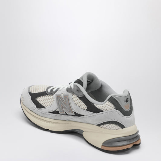New Balance Sneakers 2010 in leather and mesh Brighton grey