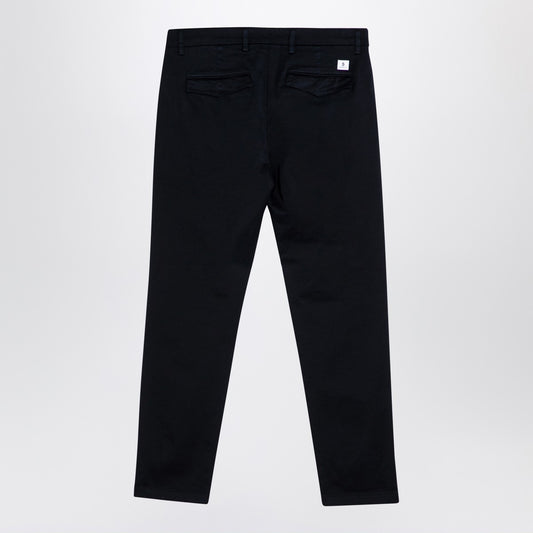 DEPARTMENT 5 Dark blue cotton trousers