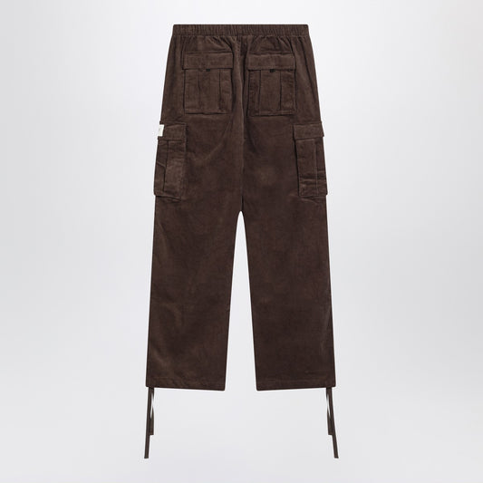 Brain Dead Brown corduroy cargo trousers