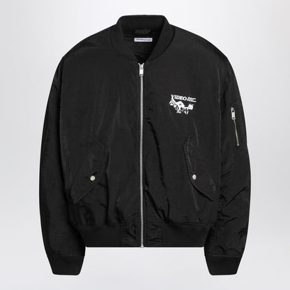 Enfants Riches Déprimés Enfants Video bomber jacket with zip in black