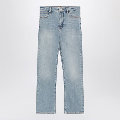 Frame Light-wash blue jeans