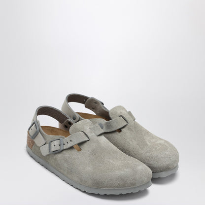 Birkenstock Stone grey suede Tokyo slipper