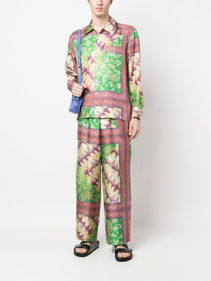 بنطلون أريس متعدد الألوان