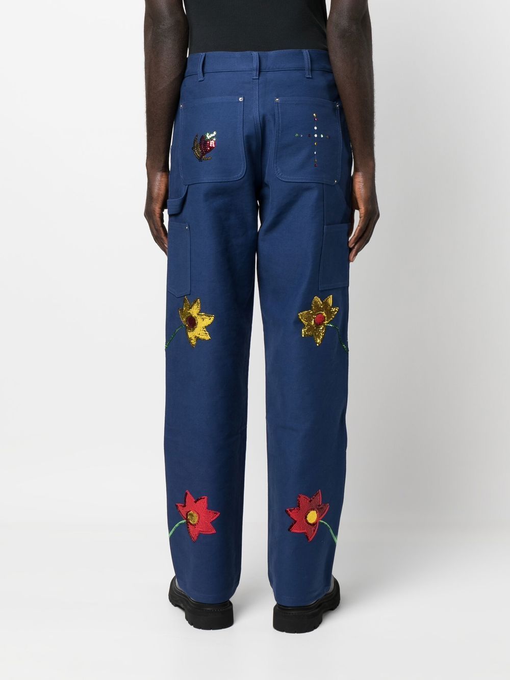 جينز سكاي هاي FARM WORKWEAR أزرق