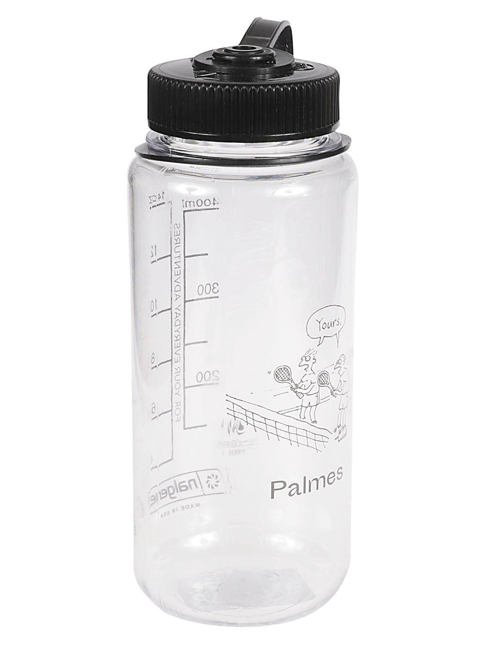زجاجة بلاستيكية تحمل شعار Palmes