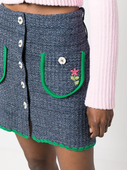 تنورة كورميو زرقاء