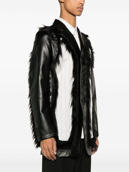 جاكيتات HOMME PLUS باللون الأسود